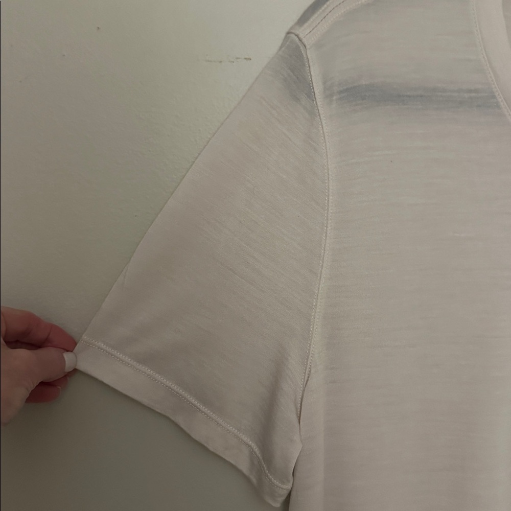 Ibex Men’s Next To Skin Natural Short Sleeve V-Neck Base Layer Tee Sz Large - Picture 4 of 6